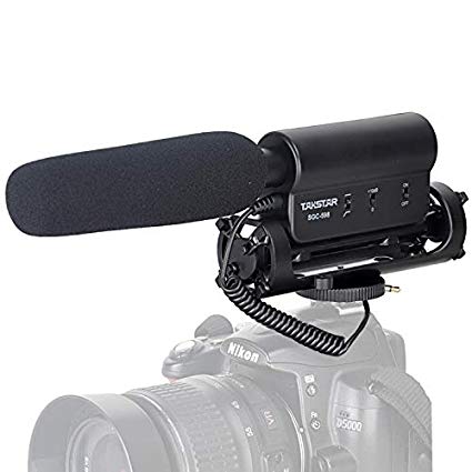 TAKSTAR　動画カメラ向けマイク 無指向性モノラル ショットガンマイク コンデンサー型 SGC-598