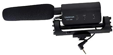 TAKSTAR　動画カメラ向けマイク 無指向性モノラル ショットガンマイク コンデンサー型 SGC-598-1