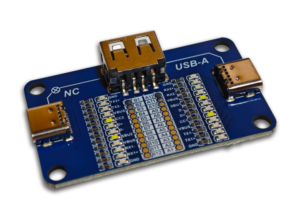 【送料無料】USB 24pin Type-C 結線ケーブルテスター-2